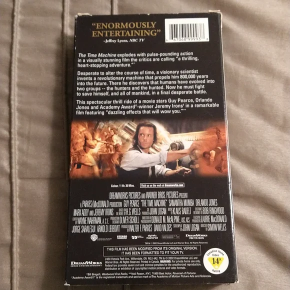 The Time Machine 2002 ‧ Sci-fi/Action ‧ vhs tape - Picture 2 of 4